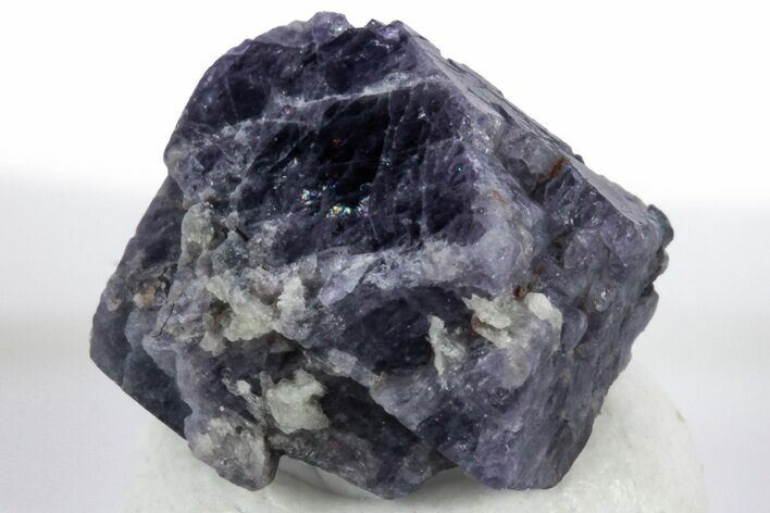 Lustrous Cobalt-Blue Spinel (Cobaltoan) Crystal - Vietnam #309543